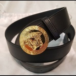 versace buckle belt